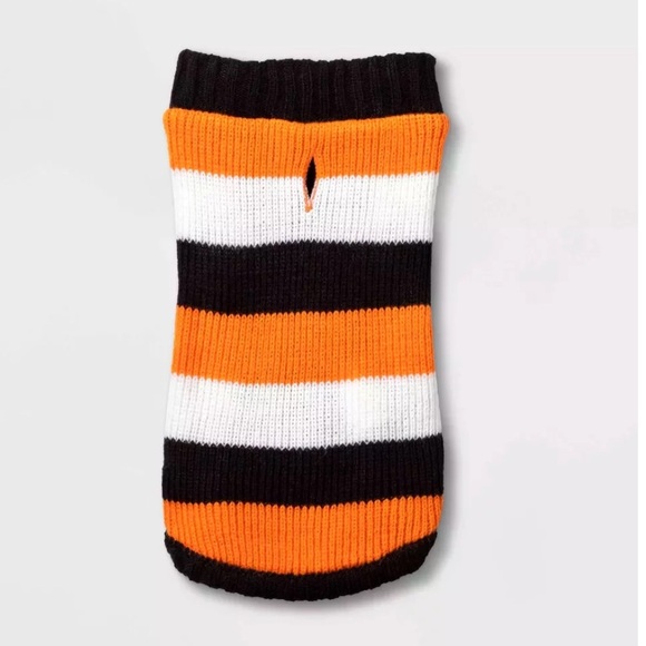 Hyde & Eek! Boutique! Halloween Striped Dog Sweater - Picture 2 of 7